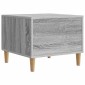 vidaXL Τραπεζάκι σαλονιού με συρτάρι Γκρι Sonoma 49 x 50 x 40 εκ