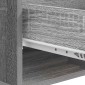 vidaXL Τραπεζάκι σαλονιού με συρτάρι Γκρι Sonoma 49 x 50 x 40 εκ