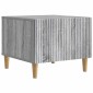 vidaXL Τραπεζάκι σαλονιού με συρτάρι Γκρι Sonoma 49 x 50 x 40 εκ