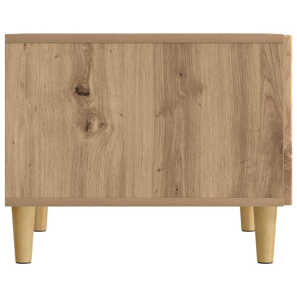 vidaXL Τραπεζάκι σαλονιού Artisan Δρυς 49 x 50 x 40 εκ