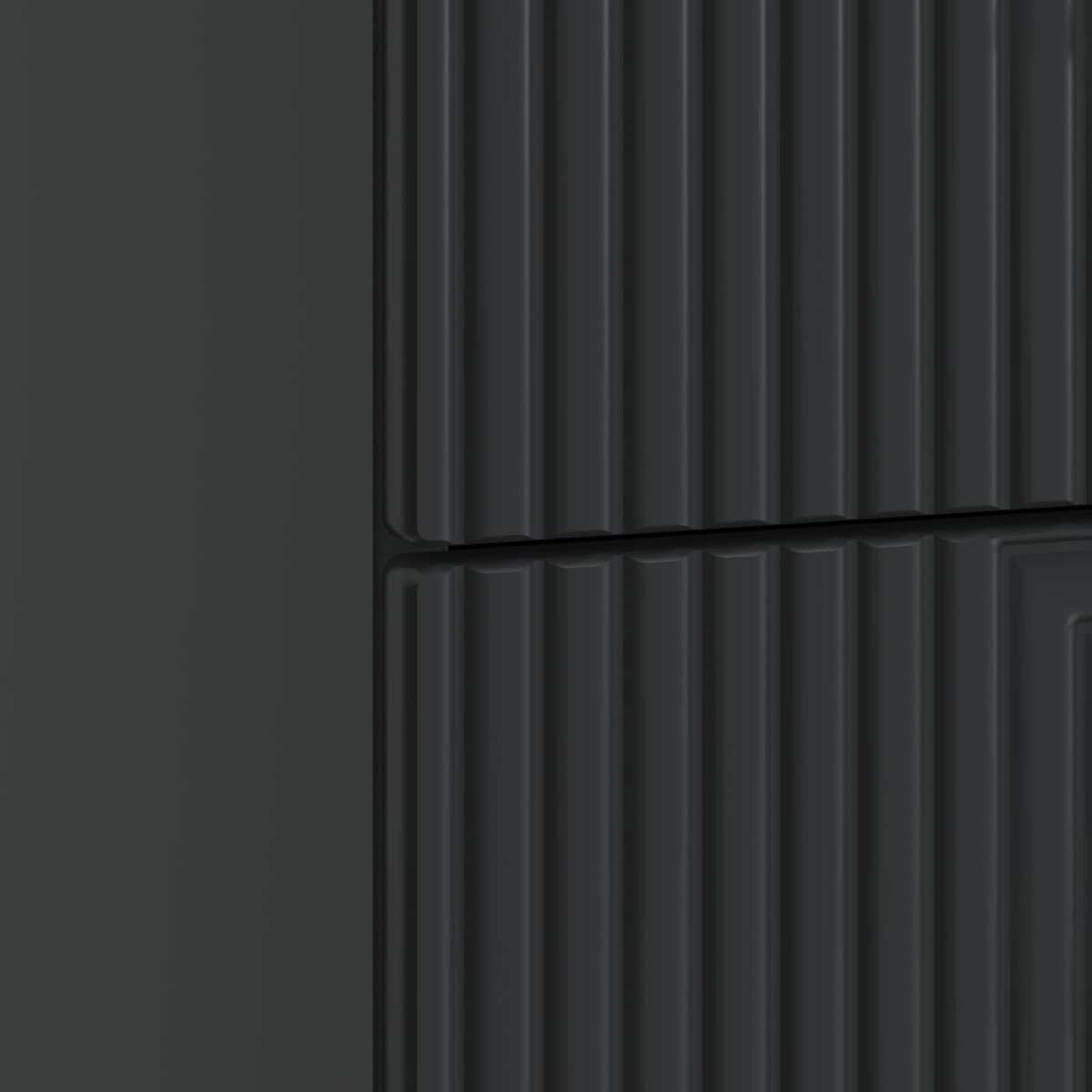 vidaXL Κομοδίνο Μαύρο 43 x 34,5 x 47,5 εκ Επεξεργασμένο Ξύλο