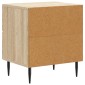 vidaXL Κομοδίνο Sonoma Δρυς 43 x 34,5 x 47,5 εκ Επεξεργασμένο Ξύλο