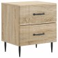 vidaXL Κομοδίνο Sonoma Δρυς 43 x 34,5 x 47,5 εκ Επεξεργασμένο Ξύλο