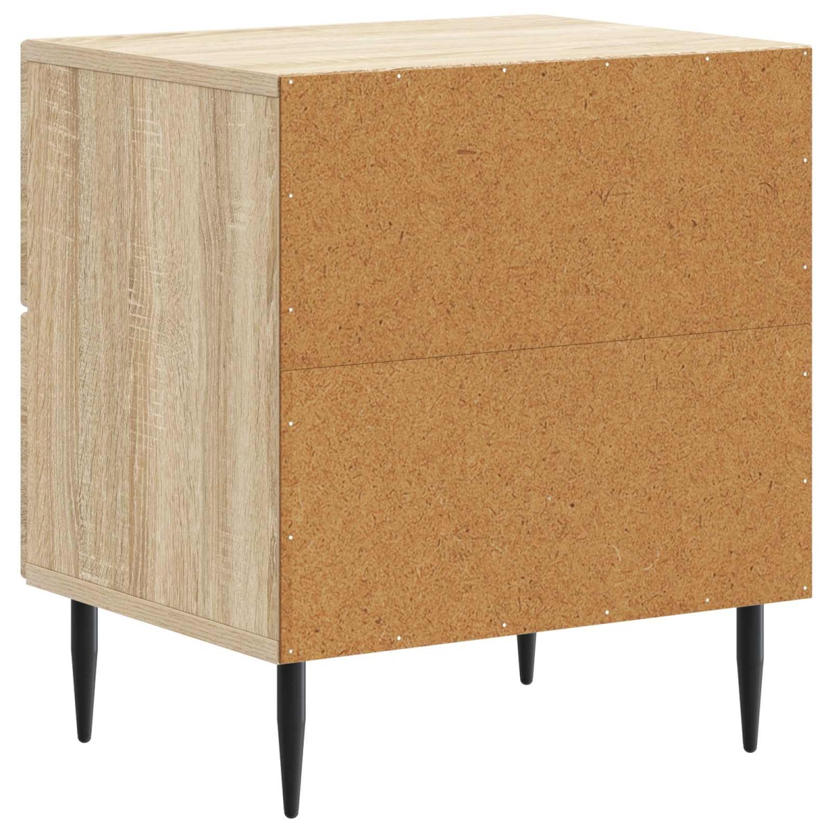 vidaXL Κομοδίνο 2 τεμ. Sonoma Δρυς 43 x 34,5 x 47,5 εκ