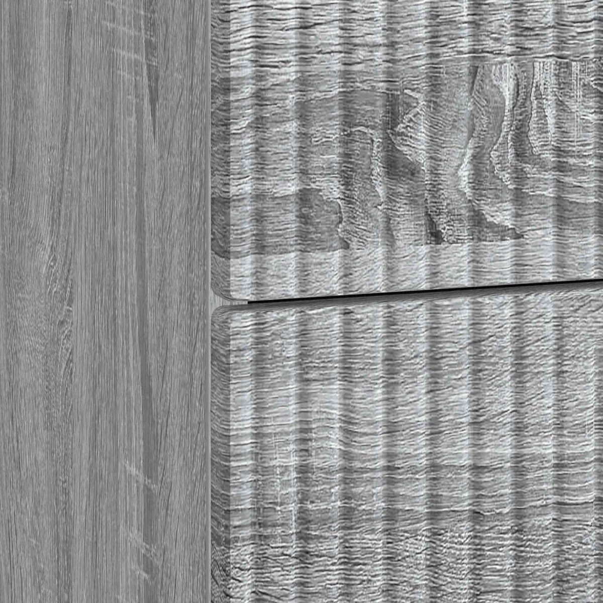 vidaXL Κομοδίνο Γκρι Sonoma 43 x 34,5 x 47,5 εκ Επεξεργασμένο Ξύλο