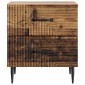 vidaXL Κομοδίνο 2 τεμ. Παλαιωμένο ξύλο 43 x 34,5 x 47,5 εκ