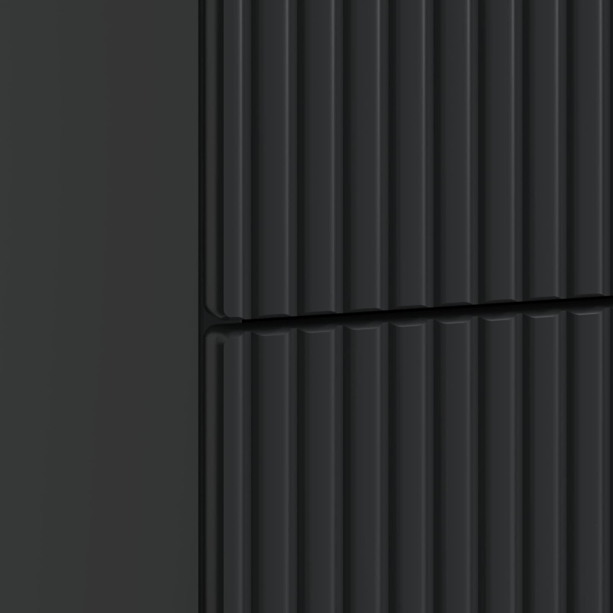 vidaXL Κομοδίνο Μαύρο 62 x 34,5 x 47,5 εκ Επεξεργασμένο Ξύλο