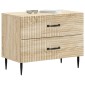 vidaXL Κομοδίνο Sonoma Δρυς 62 x 34,5 x 47,5 εκ Επεξεργασμένο Ξύλο