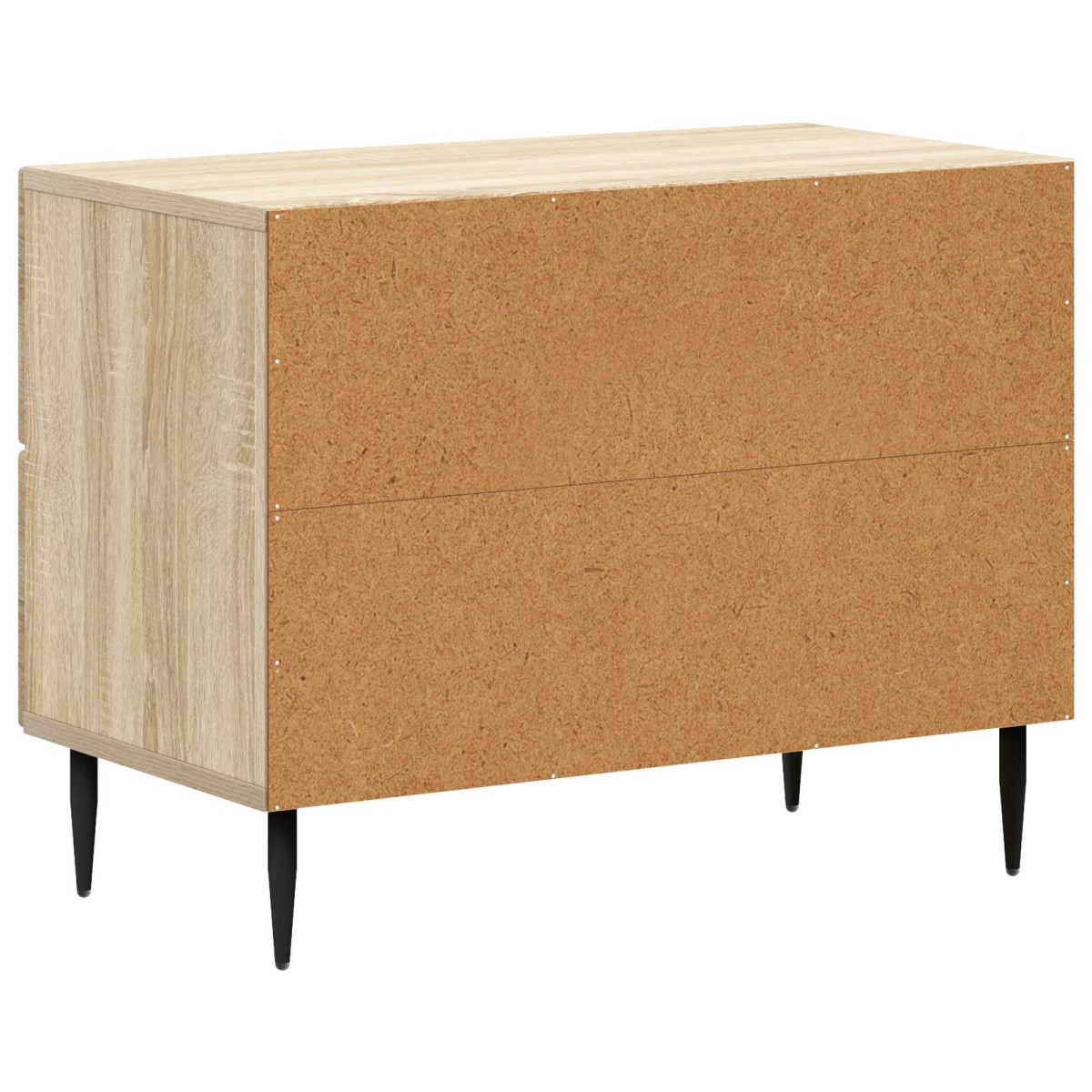 vidaXL Κομοδίνο Sonoma Δρυς 62 x 34,5 x 47,5 εκ Επεξεργασμένο Ξύλο