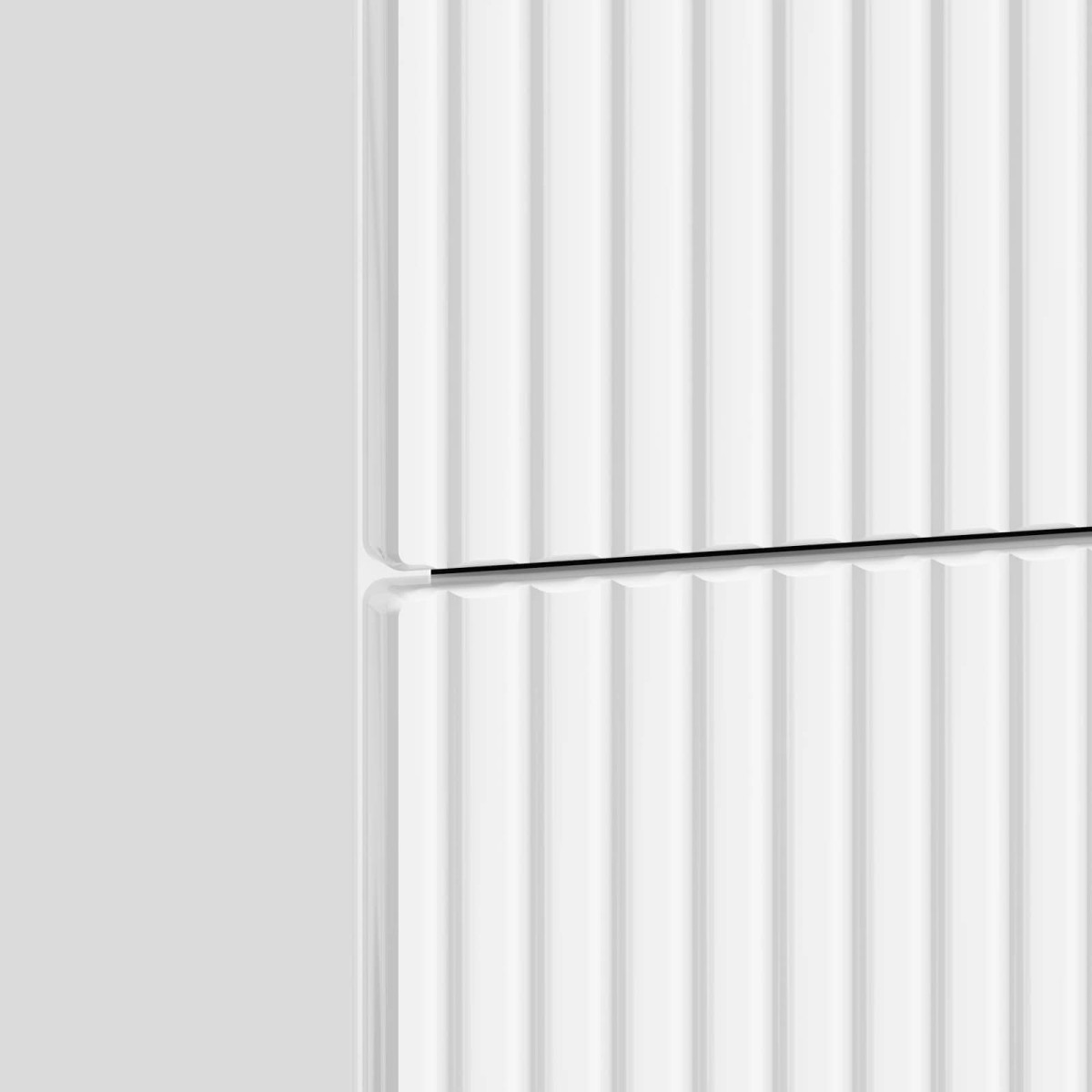 vidaXL Κομοδίνο με συρτάρι Γυαλιστερό Λευκό 62 x 34,5 x 47,5 εκ