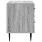 vidaXL Κομοδίνο Γκρι Sonoma 62 x 34,5 x 47,5 εκ Επεξεργασμένο Ξύλο