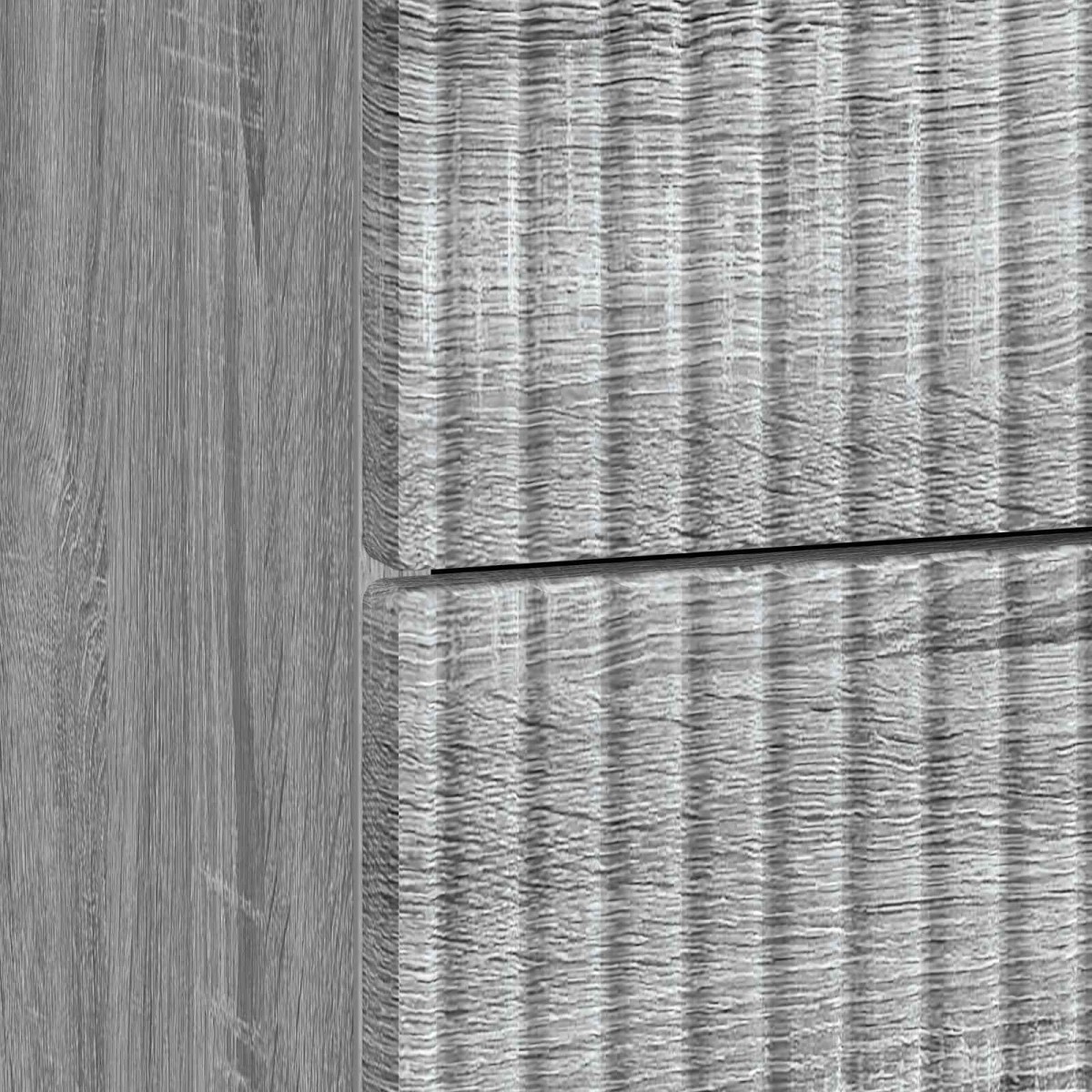 vidaXL Κομοδίνο Γκρι Sonoma 62 x 34,5 x 47,5 εκ Επεξεργασμένο Ξύλο