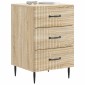 vidaXL Κομοδίνο Sonoma Δρυς 43 x 41 x 66,5 εκ. Επεξεργασμένο Ξύλο