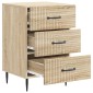 vidaXL Κομοδίνο Sonoma Δρυς 43 x 41 x 66,5 εκ. Επεξεργασμένο Ξύλο