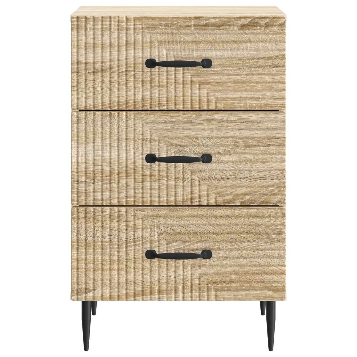 vidaXL Κομοδίνο Sonoma Δρυς 43 x 41 x 66,5 εκ. Επεξεργασμένο Ξύλο