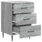 vidaXL Κομοδίνο Γκρι Sonoma 43 x 41 x 66,5 εκ. Επεξεργασμένο Ξύλο