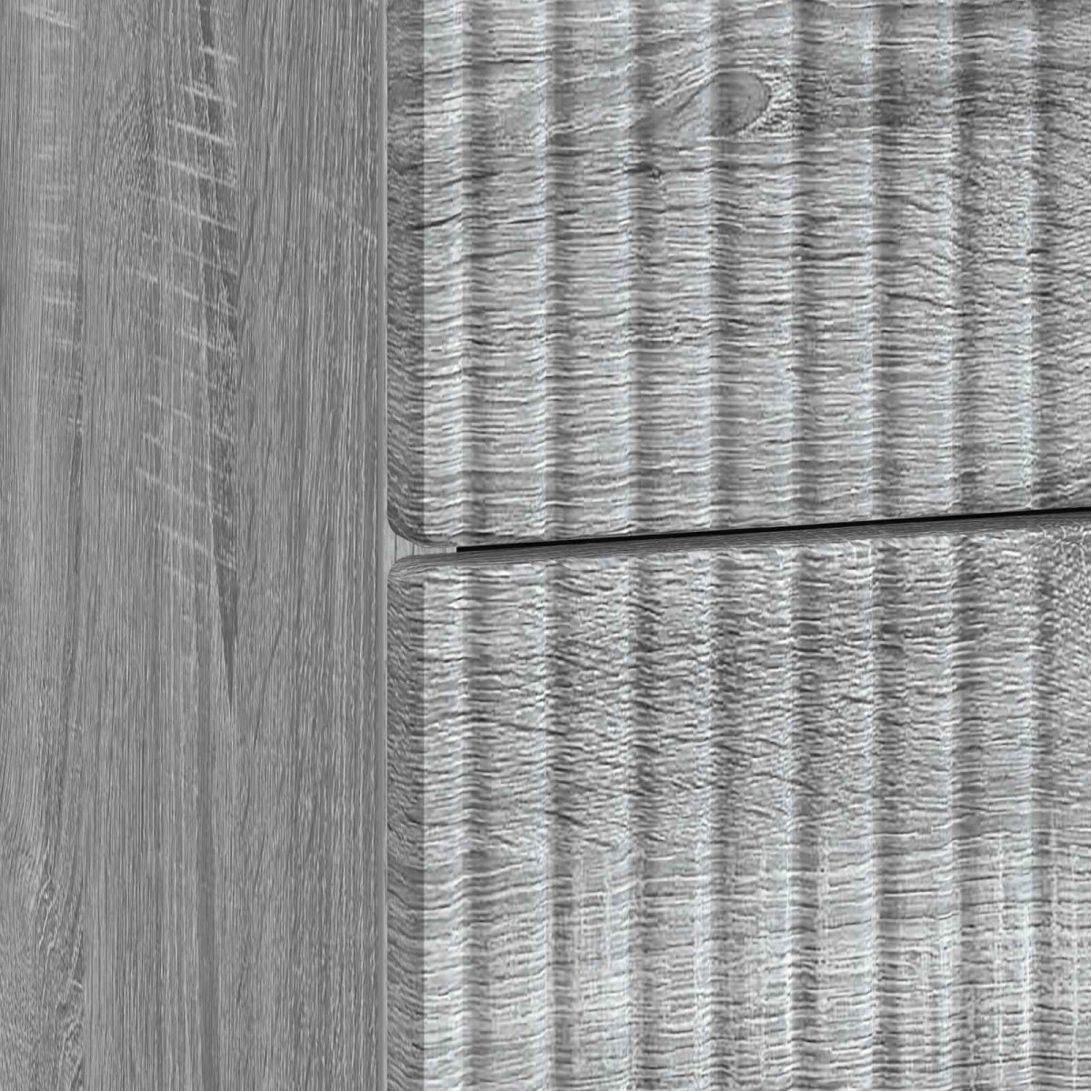 vidaXL Κομοδίνο Γκρι Sonoma 43 x 41 x 66,5 εκ. Επεξεργασμένο Ξύλο