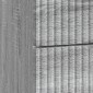 vidaXL Κομοδίνο Γκρι Sonoma 43 x 41 x 66,5 εκ. Επεξεργασμένο Ξύλο