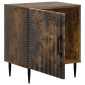 vidaXL Κομοδίνο Καπνισμένο Ξύλο Δρυός 43 x 34,5 x 50 εκ