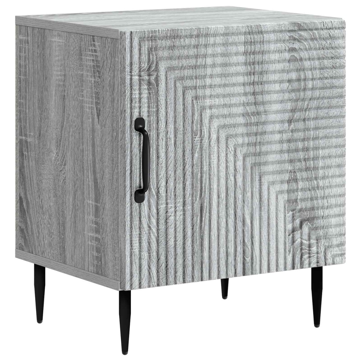 vidaXL Κομοδίνο Γκρι Sonoma 43 x 34,5 x 50 εκ Επεξεργασμένο Ξύλο