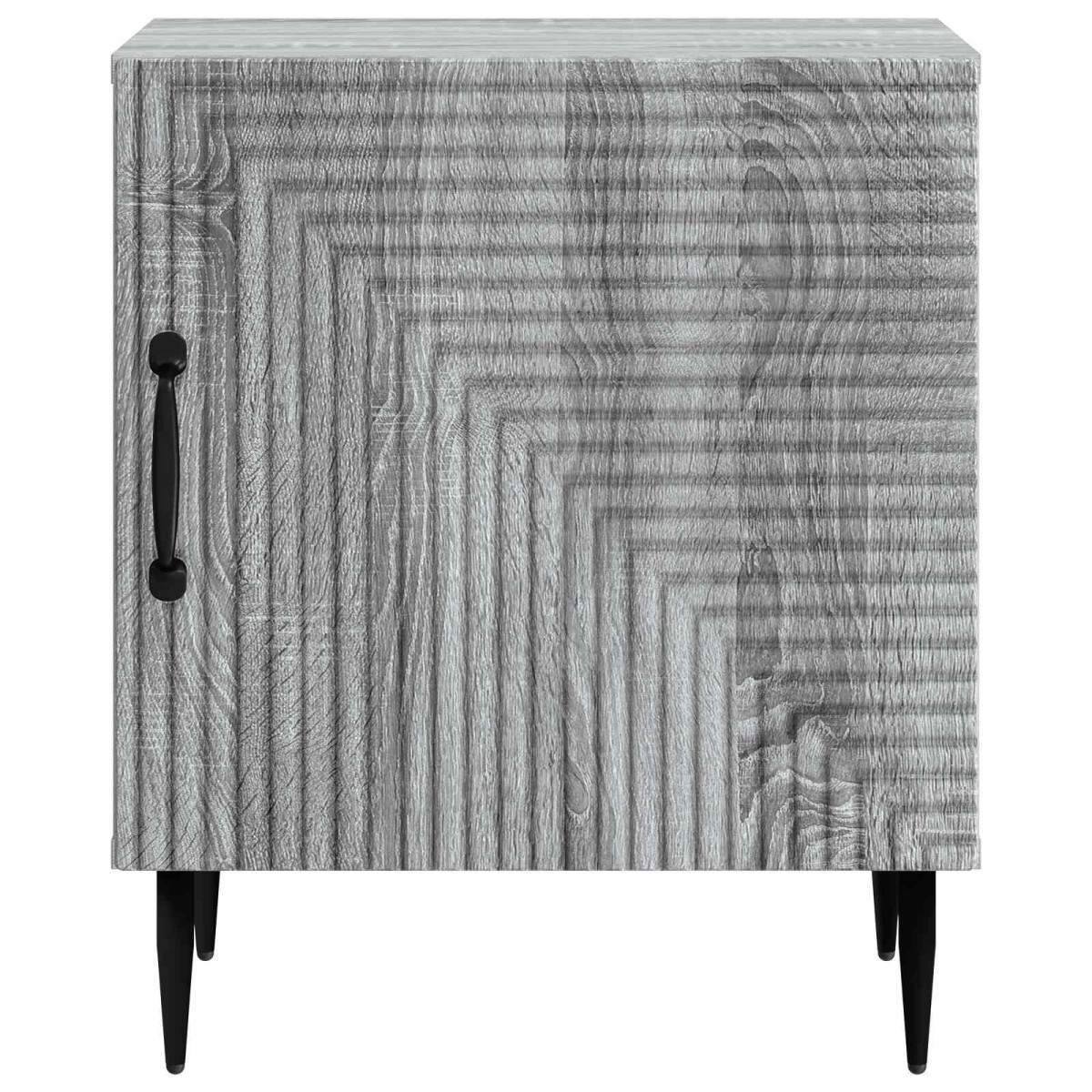 vidaXL Κομοδίνο Γκρι Sonoma 43 x 34,5 x 50 εκ Επεξεργασμένο Ξύλο