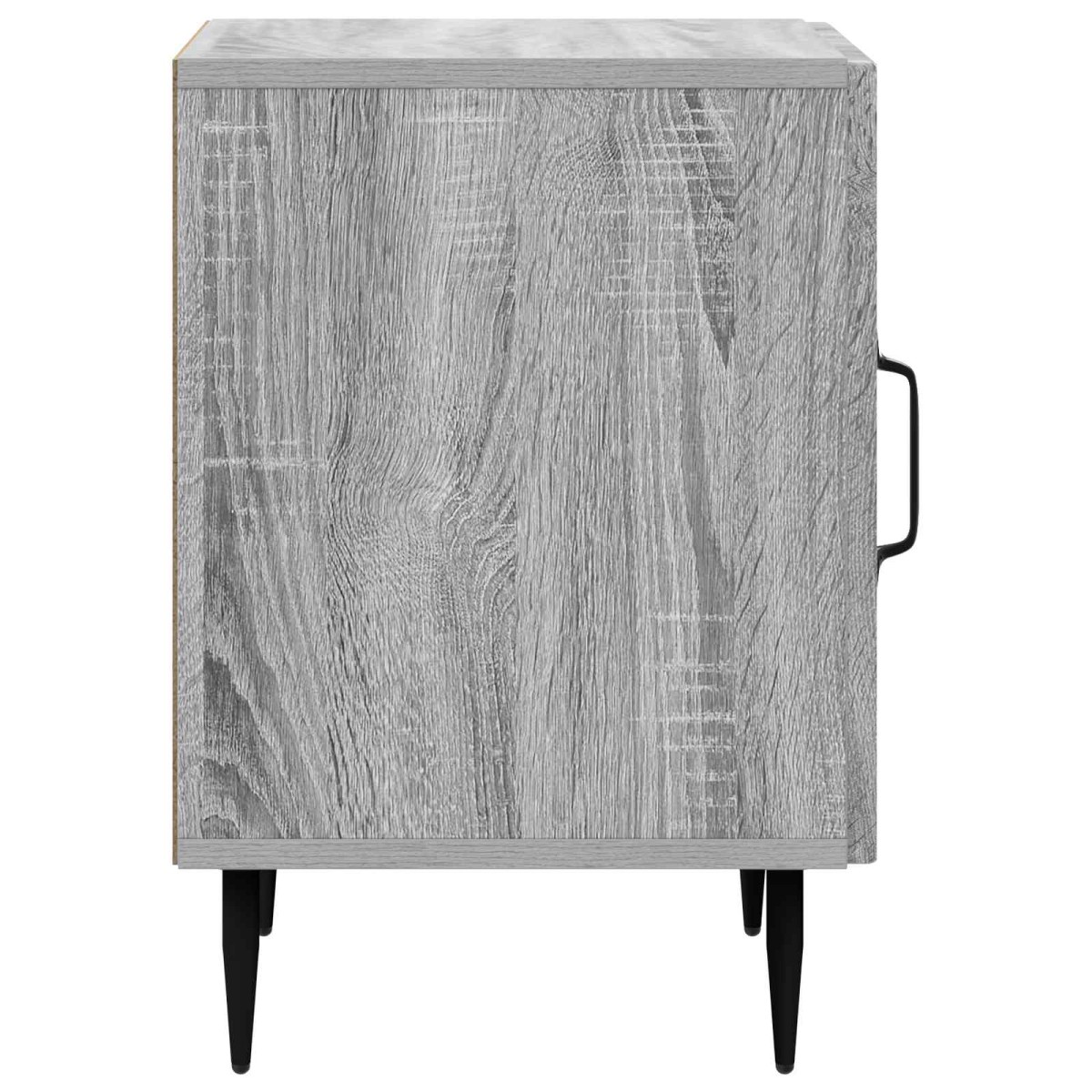 vidaXL Κομοδίνο Γκρι Sonoma 43 x 34,5 x 50 εκ Επεξεργασμένο Ξύλο