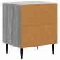 vidaXL Κομοδίνο Γκρι Sonoma 43 x 34,5 x 50 εκ Επεξεργασμένο Ξύλο