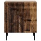 vidaXL Κομοδίνο Παλαιωμένο ξύλο 43 x 34,5 x 50 εκ Επεξεργασμένο Ξύλο
