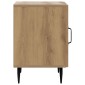 vidaXL Κομοδίνο Artisan Δρυς 43 x 34,5 x 50 εκ Επεξεργασμένο Ξύλο