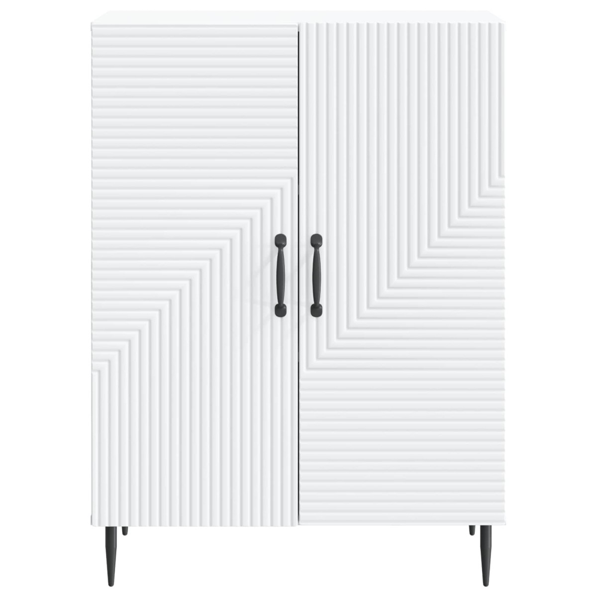 vidaXL Πλαϊνό γραφείο Λευκό 66 x 34,5 x 89,5 εκ Επεξεργασμένο Ξύλο