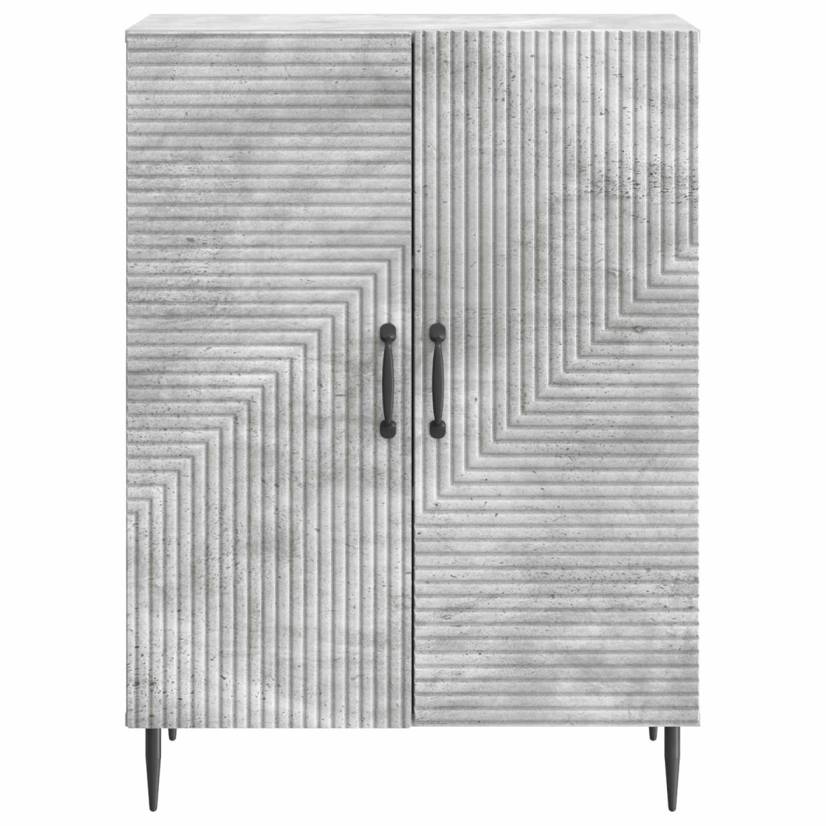 vidaXL Πλαϊνό γραφείο Γκρι Σκυροδέματος 66 x 34,5 x 89,5 εκ