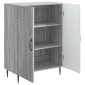 vidaXL Πλαϊνό γραφείο Γκρι Sonoma 66 x 34,5 x 89,5 εκ
