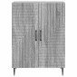 vidaXL Πλαϊνό γραφείο Γκρι Sonoma 66 x 34,5 x 89,5 εκ