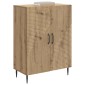 vidaXL Πλαϊνό γραφείο Artisan Δρυς 66 x 34,5 x 89,5 εκ
