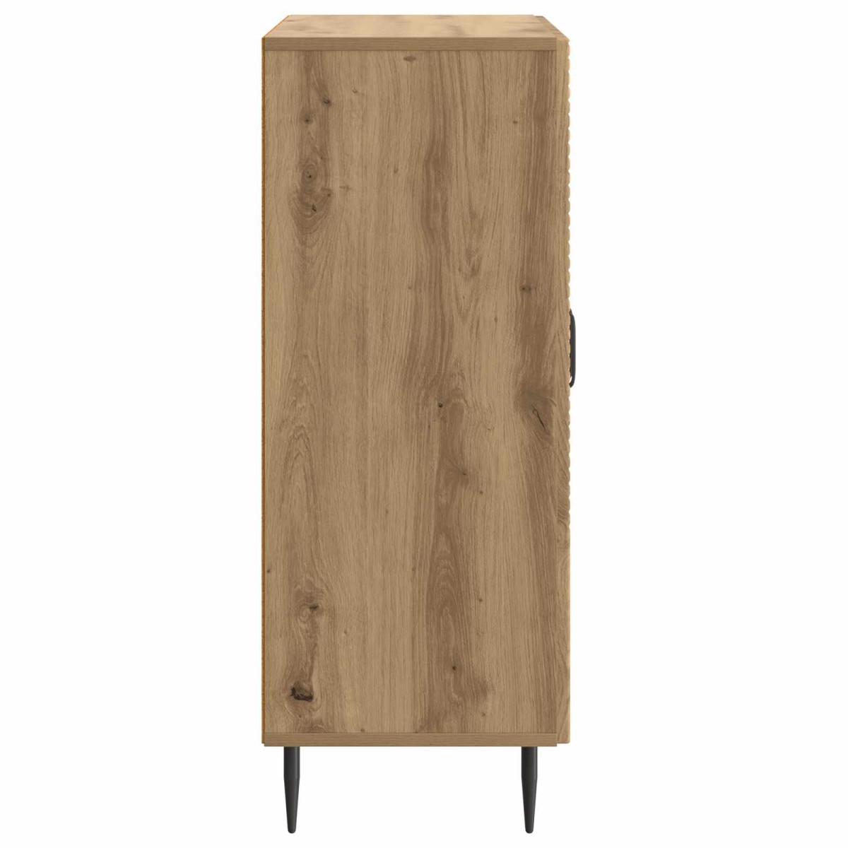 vidaXL Πλαϊνό γραφείο Artisan Δρυς 66 x 34,5 x 89,5 εκ