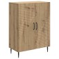 vidaXL Πλαϊνό γραφείο Artisan Δρυς 66 x 34,5 x 89,5 εκ