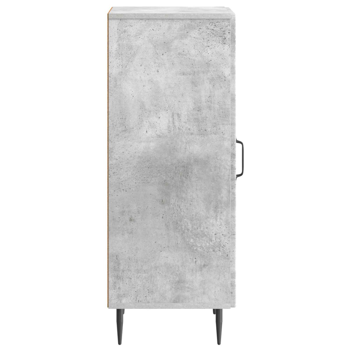 vidaXL Πλαϊνό γραφείο Γκρι Σκυροδέματος 33 x 34,5 x 89,5 εκ