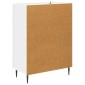 vidaXL Ντουλάπι με Συρτάρια Λευκό 66 x 34,5 x 89,5 εκ