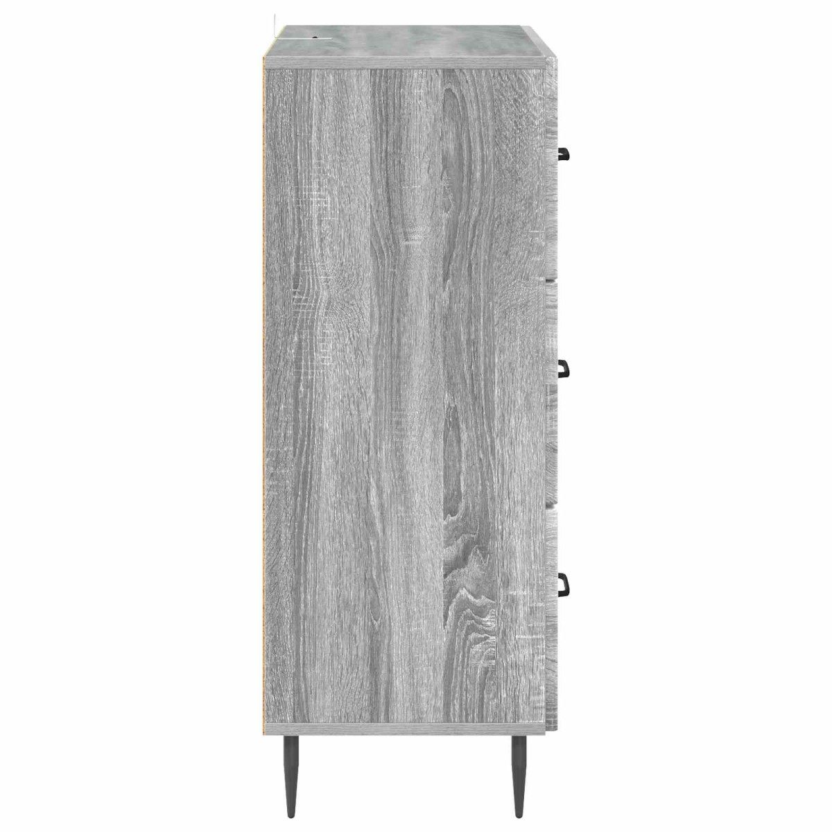 vidaXL Ντουλάπι με Συρτάρια Γκρι Sonoma 66 x 34,5 x 89,5 εκ