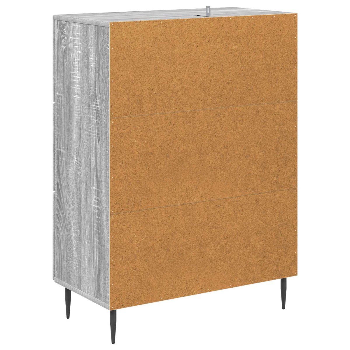 vidaXL Ντουλάπι με Συρτάρια Γκρι Sonoma 66 x 34,5 x 89,5 εκ