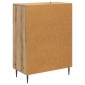 vidaXL Ντουλάπι με Συρτάρια 66 x 34,5 x 89,5 εκ Επεξεργασμένο Ξύλο