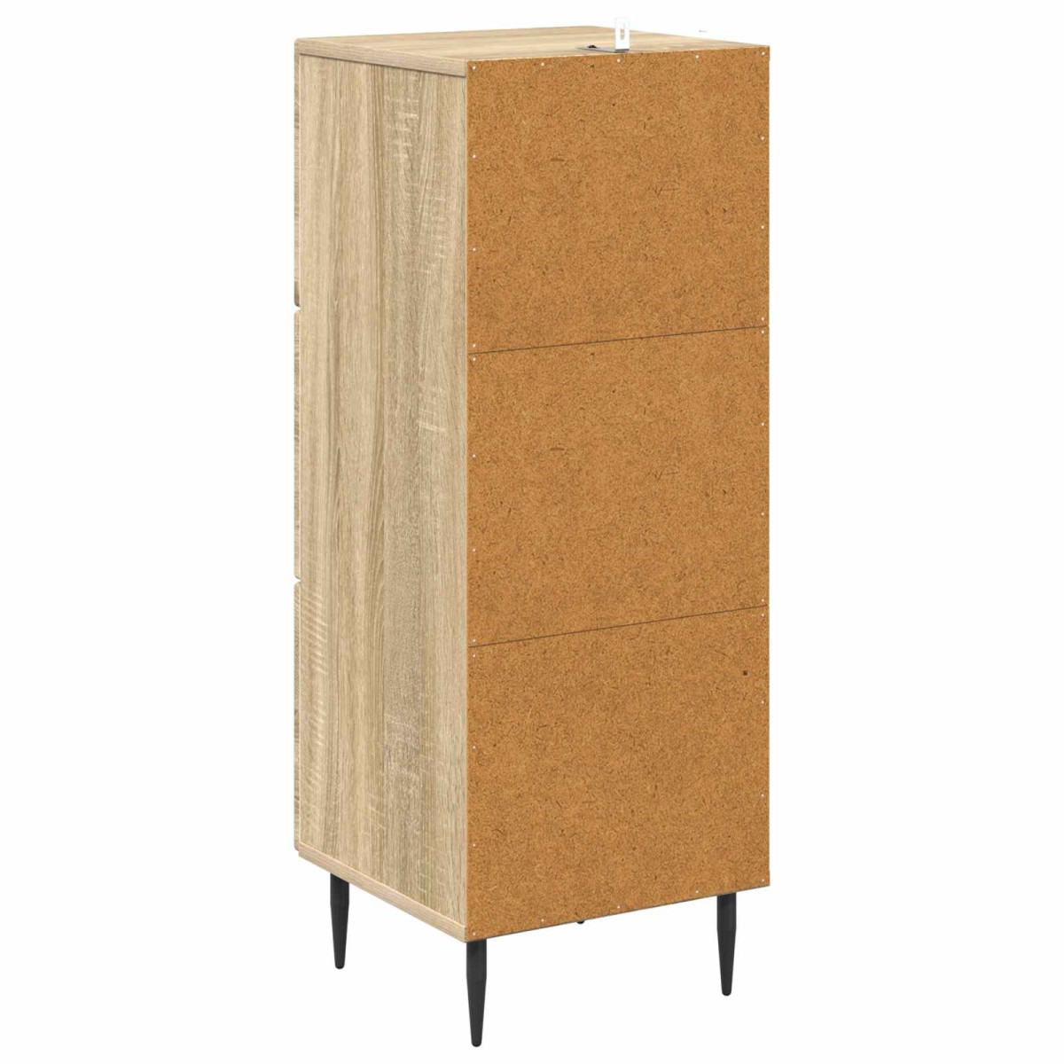 vidaXL Ντουλάπι με Συρτάρια Sonoma Δρυς 33 x 34,5 x 89,5 εκ