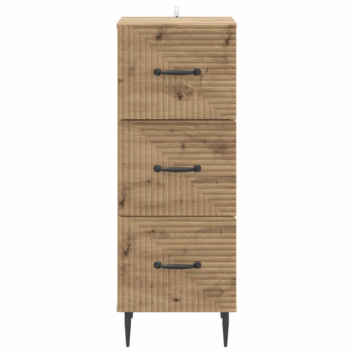 vidaXL Ντουλάπι με Συρτάρια 33 x 34,5 x 89,5 εκ Επεξεργασμένο Ξύλο