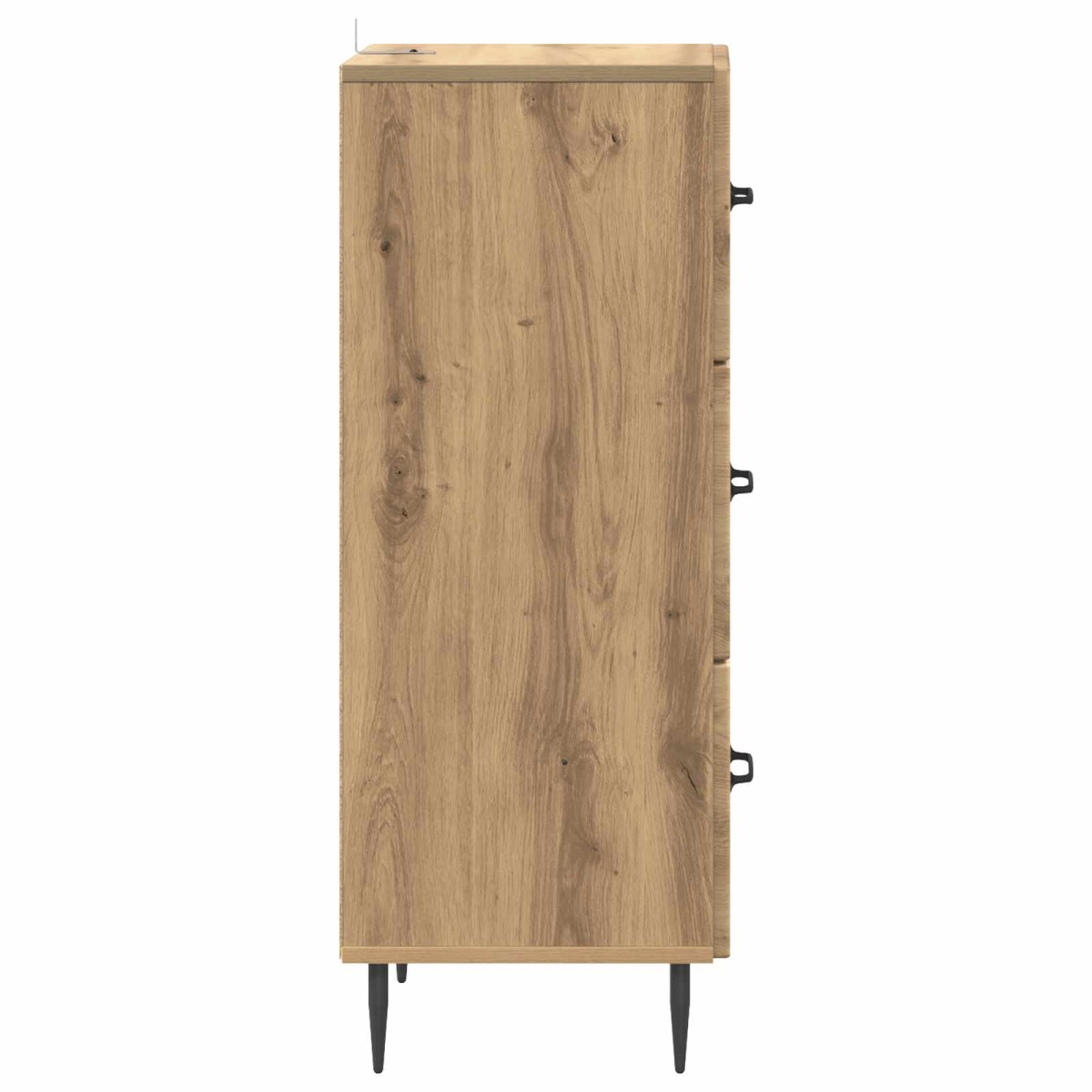 vidaXL Ντουλάπι με Συρτάρια 33 x 34,5 x 89,5 εκ Επεξεργασμένο Ξύλο