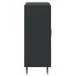 vidaXL Πλαϊνό γραφείο Μαύρο 66 x 34,5 x 89,5 εκ Επεξεργασμένο Ξύλο