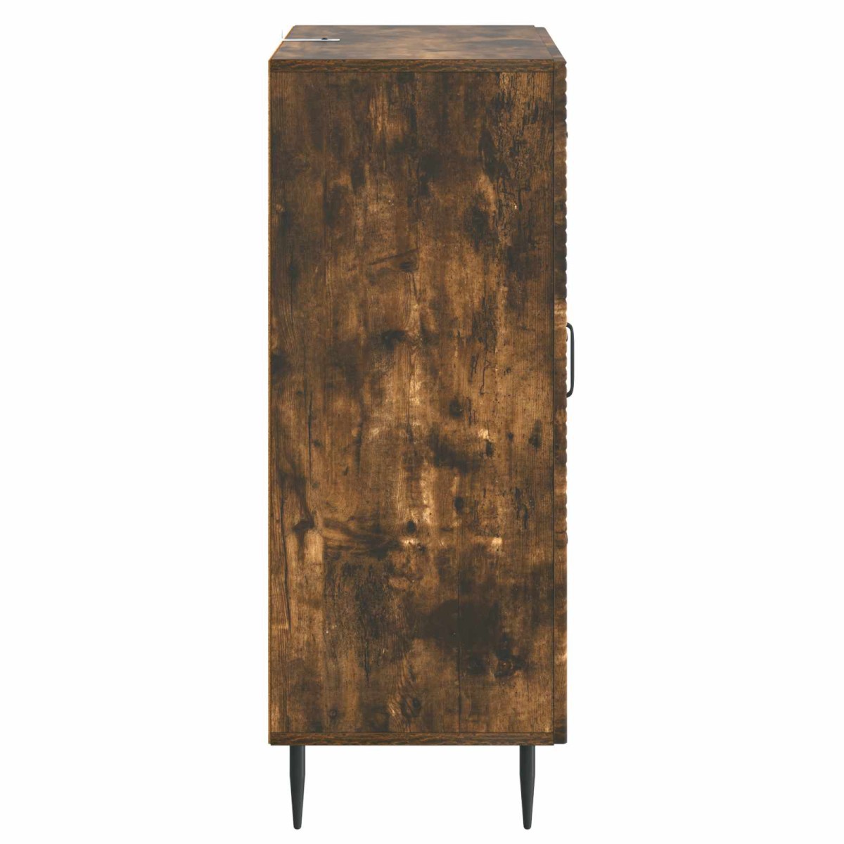 vidaXL Πλαϊνό γραφείο Καπνισμένο Ξύλο Δρυός 66 x 34,5 x 89,5 εκ