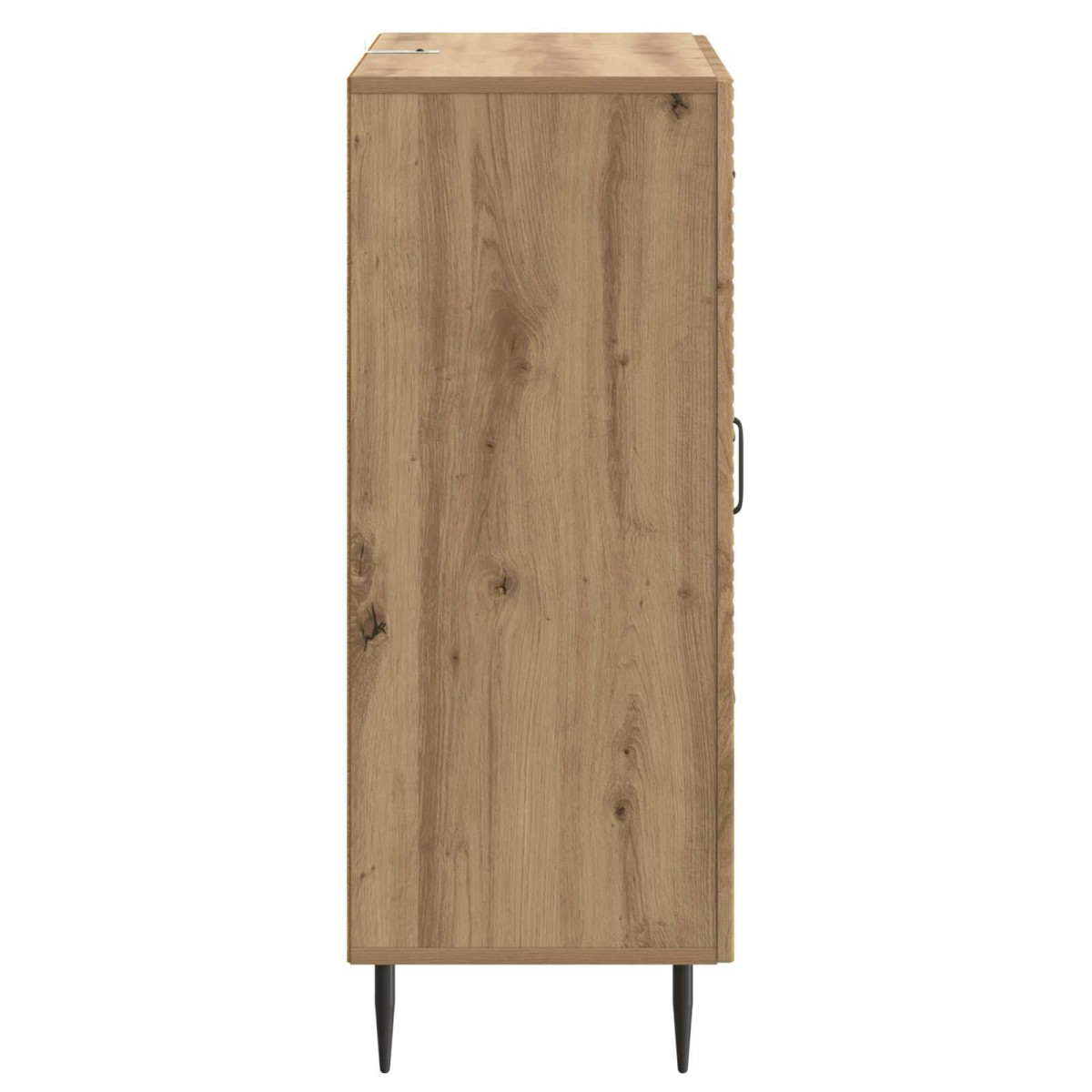 vidaXL Πλαϊνό γραφείο Artisan Δρυς 66 x 34,5 x 89,5 εκ
