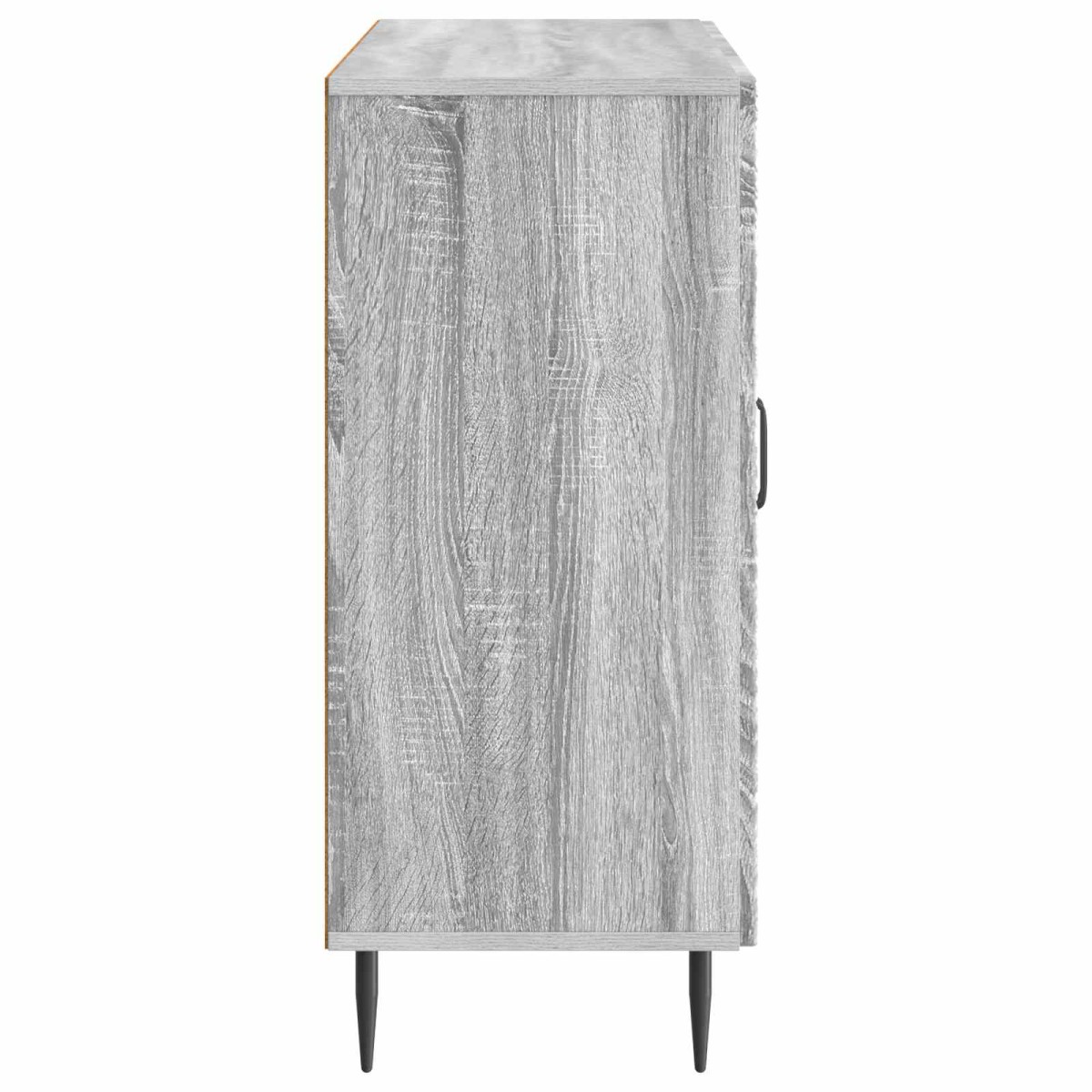 vidaXL Πλαϊνό γραφείο Γκρι Sonoma 89 x 34,5 x 80 εκ Επεξεργασμένο Ξύλο