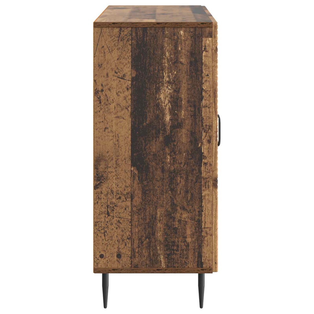 vidaXL Πλαϊνό γραφείο Παλαιωμένο ξύλο 89 x 34,5 x 80 εκ