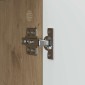 vidaXL Πλαϊνό γραφείο Artisan Δρυς 89 x 34,5 x 80 εκ